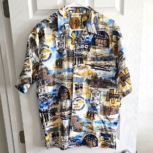 Vintage Graphic Print Casual Shirt